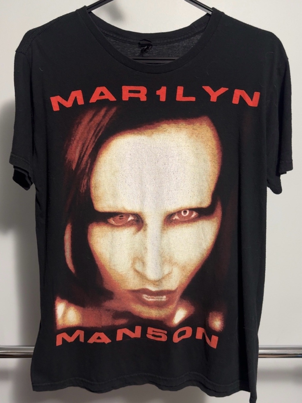 Marilyn Manson Graphic Short Sleeve Unisex Tee